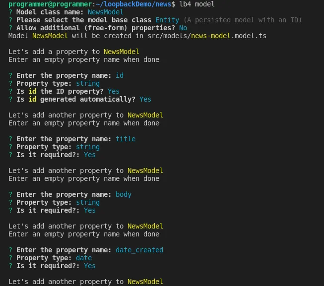 Creating a News Model