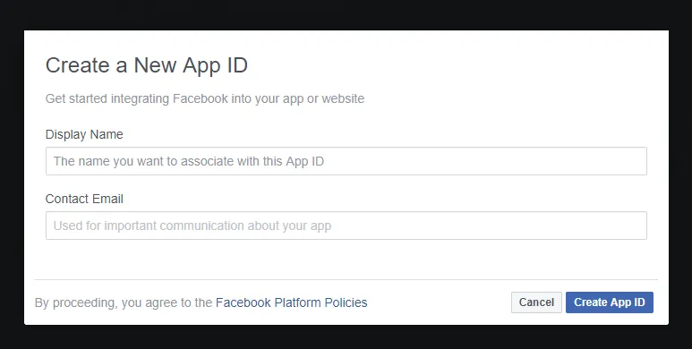 Facebook Login