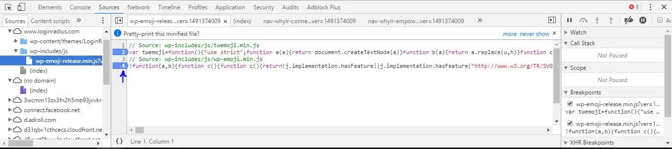 Use breakpoints and Console for Debugging