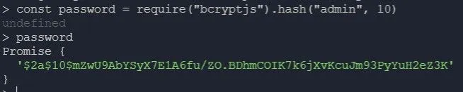 Node bcrypt