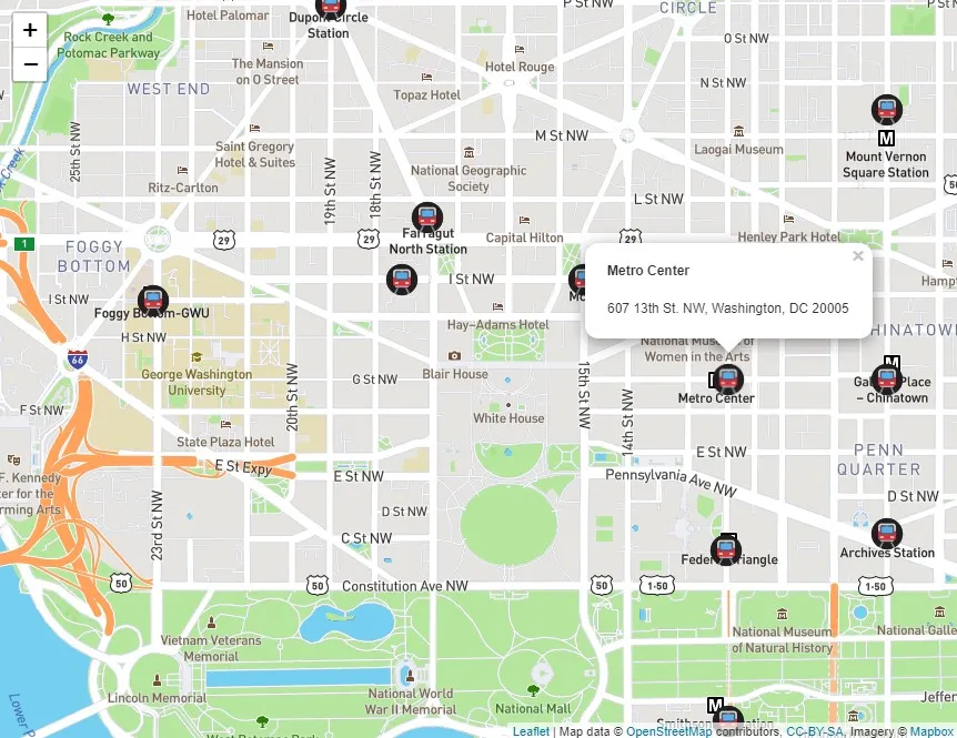 Map with Custom Icon
