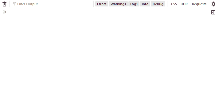 The console showing "measurement with id ... has value ..."