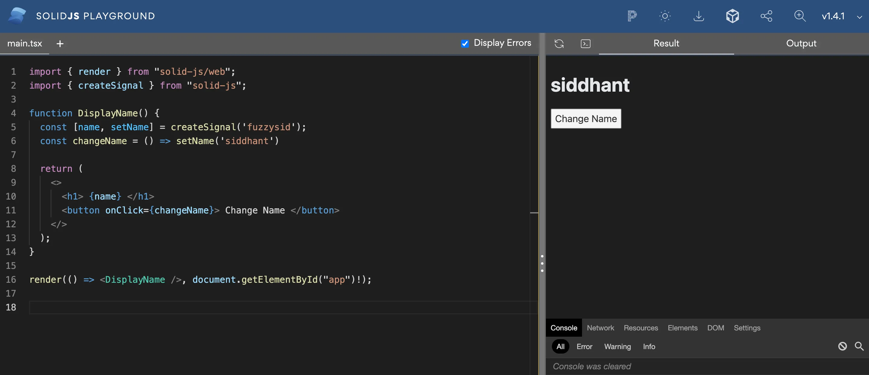 Reactivity After Update