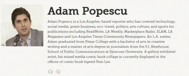 real life professional bio example 1