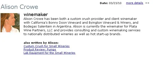 real life professional bio example 2