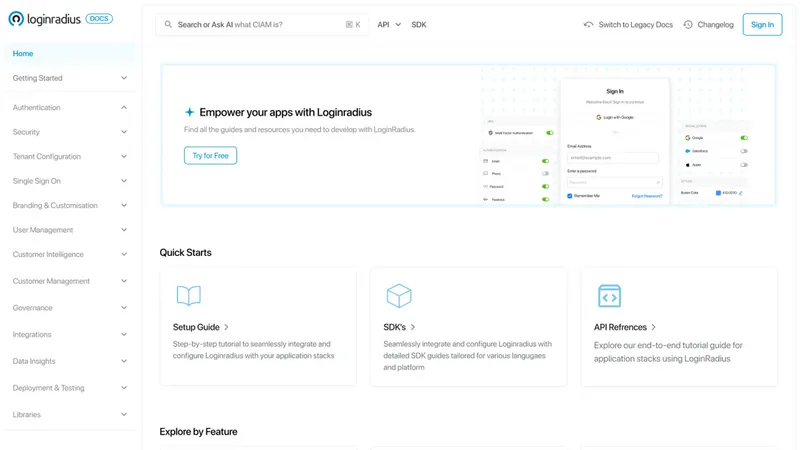 Code Less, Build More: Unveiling LoginRadius' AI-Powered Developer Documentation