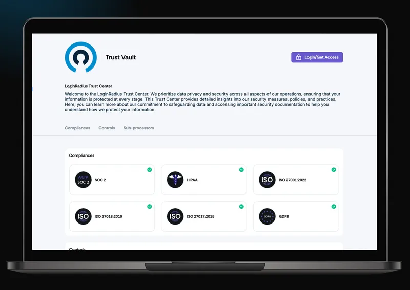 Introducing the LoginRadius Trust Center: Always Up-to-Date and at Your Fingertips 